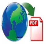 Logo of WEB to PDF android Application 